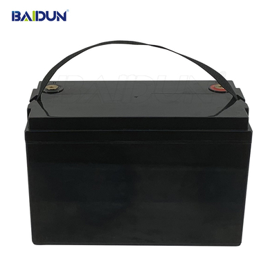 DOD80% چرخه عمیق باتری 12 ولت لیتیومی 1280 Wh ساخته شده در محافظ BMS